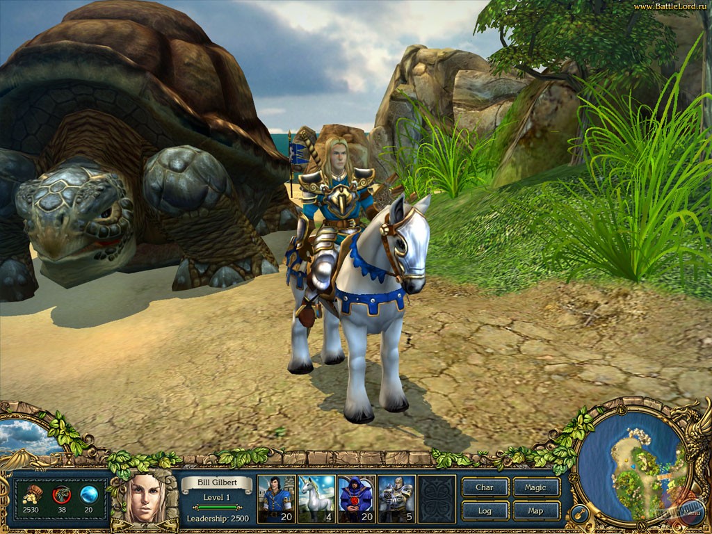 Скриншот из игры King's Bounty: The Legend - 124