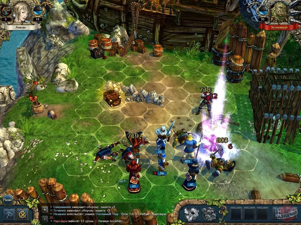 Скриншот из игры King's Bounty: The Legend - 136