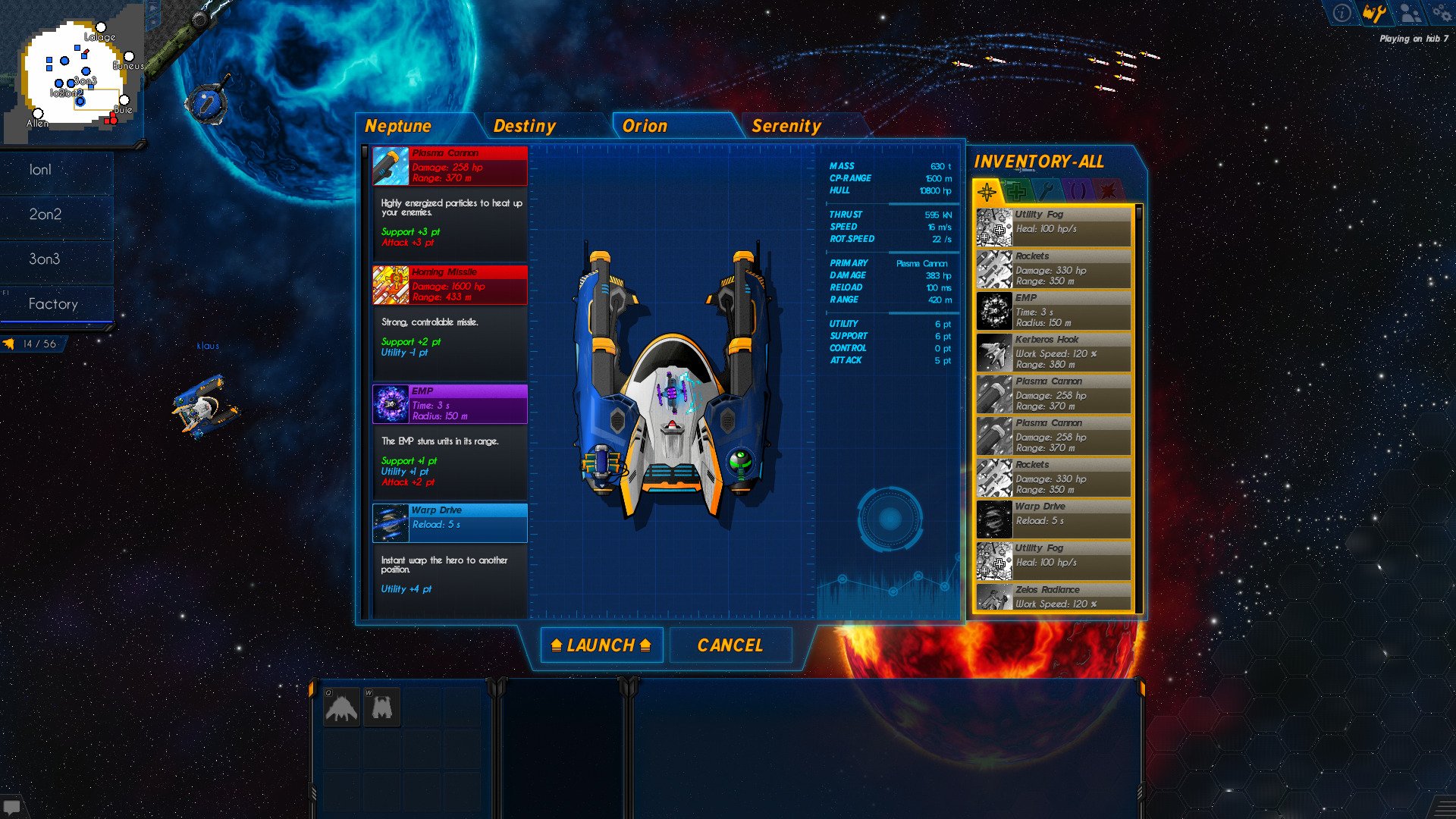 Скриншот из игры Asteroid Fight - 3