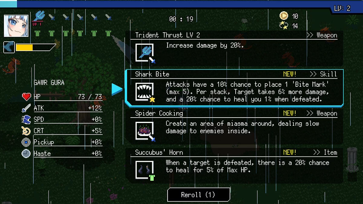 Скриншот из игры HoloCure - Save the Fans! - 17