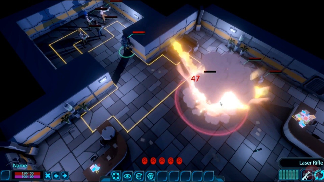 Скриншот из игры Galaxy Squad - 10