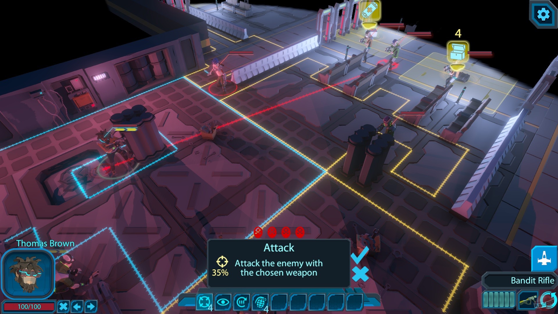 Скриншот из игры Galaxy Squad - 8