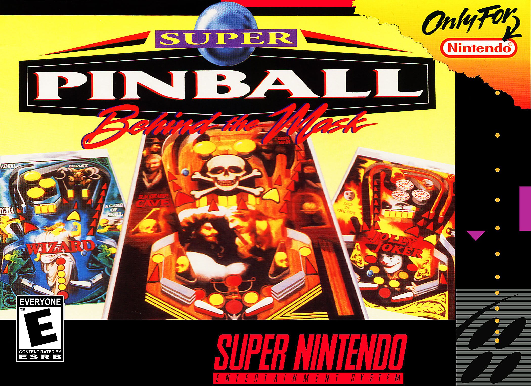 Обложка игры Super Pinball: Behind the Mask