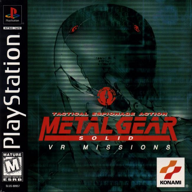 Обложка игры Metal Gear Solid: VR Missions
