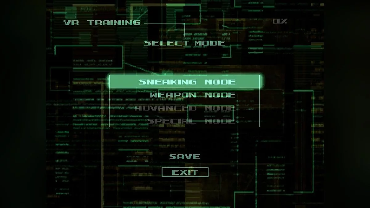 Скриншот из игры Metal Gear Solid: VR Missions - 10