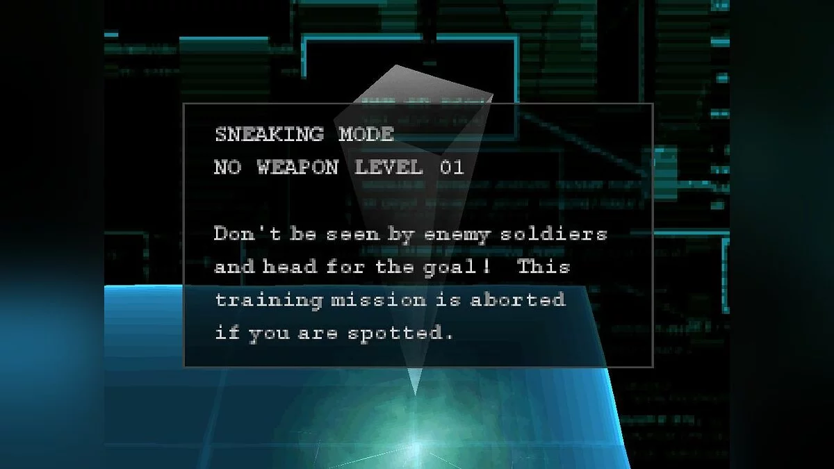 Скриншот из игры Metal Gear Solid: VR Missions - 9