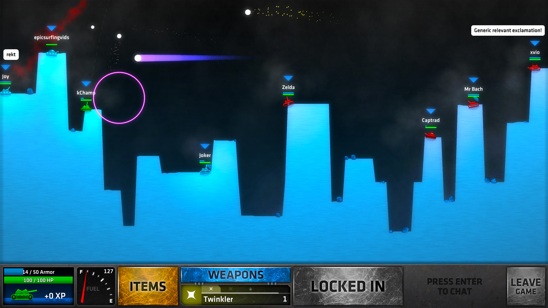 Скриншот из игры ShellShock Live - 60