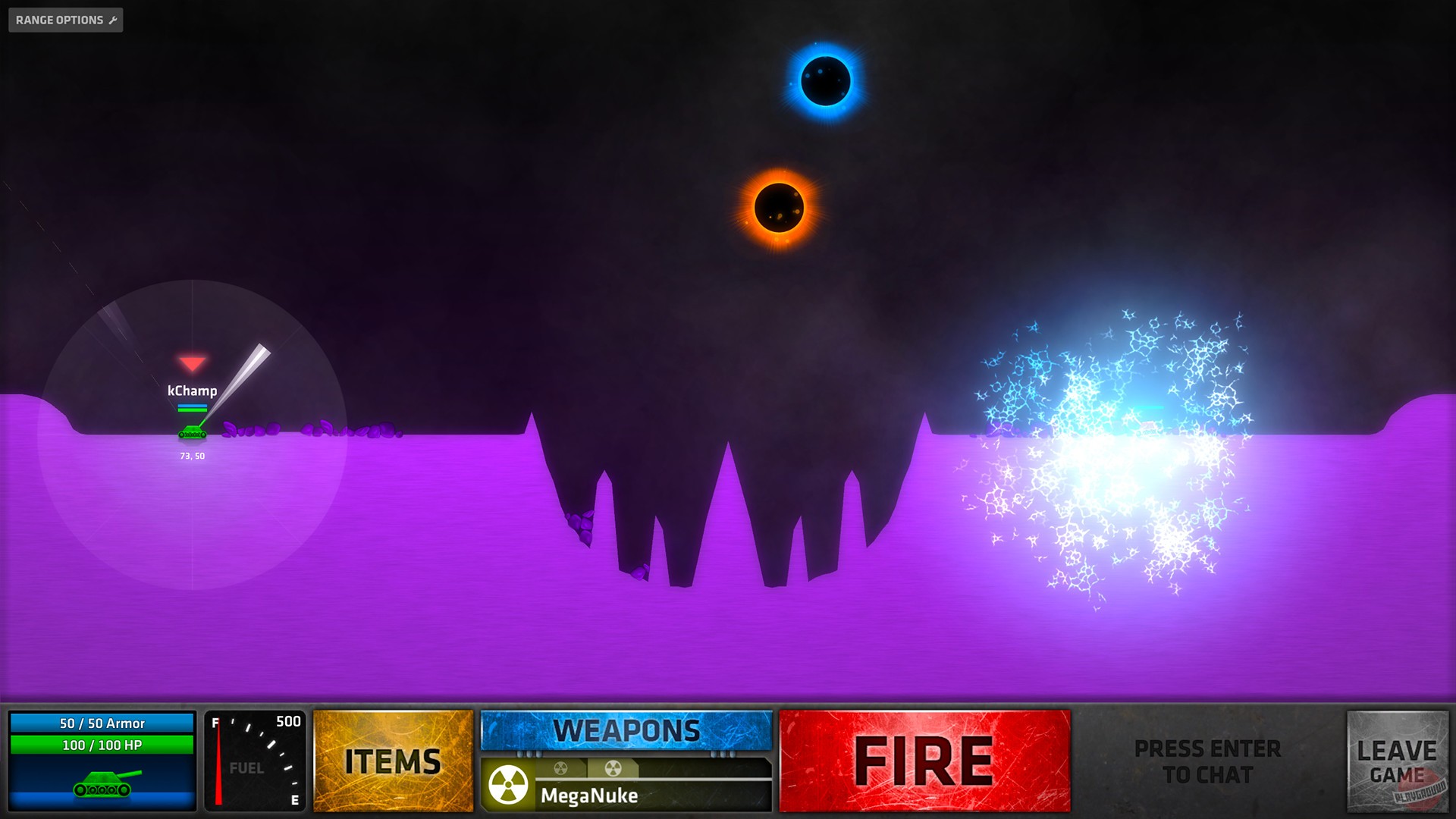 Скриншот из игры ShellShock Live - 96