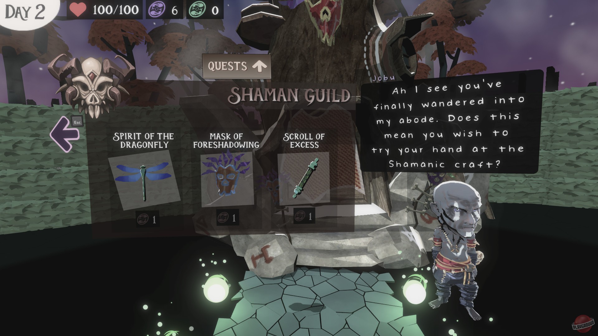 Скриншот из игры WizardPunk - 2