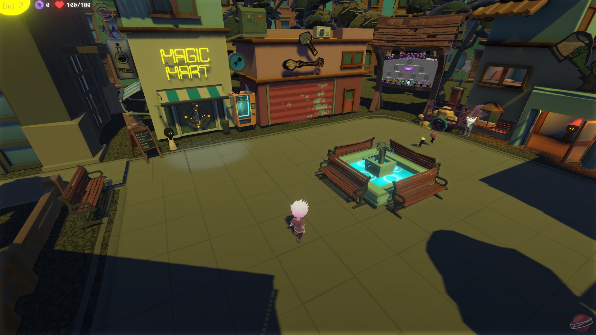 Скриншот из игры WizardPunk - 4