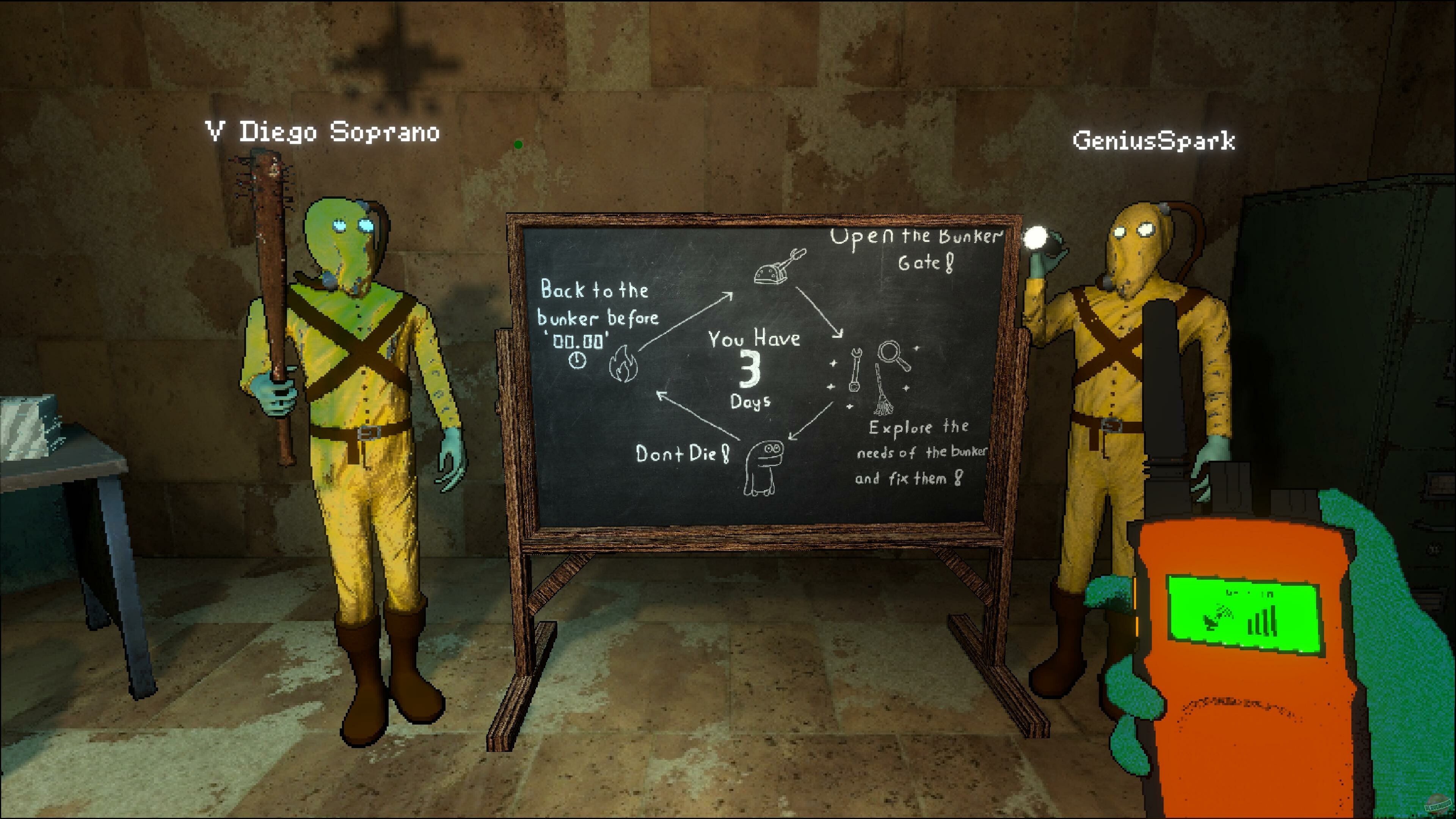 Скриншот из игры Bunker Invaders - 7