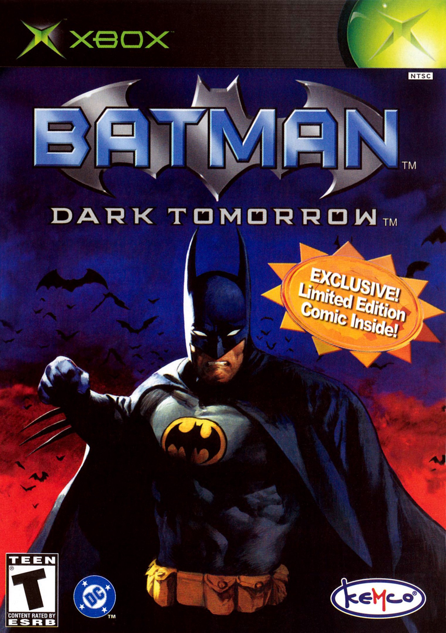 Обложка игры Batman: Dark Tomorrow