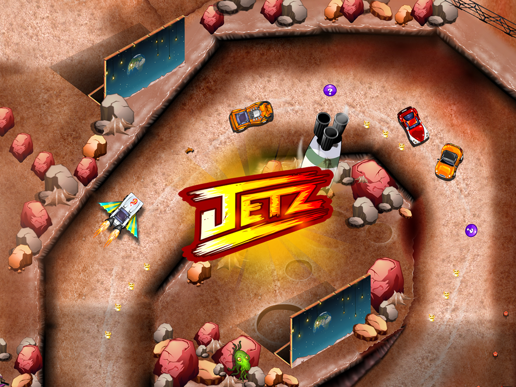 Скриншот из игры Stunt Wheels - 3