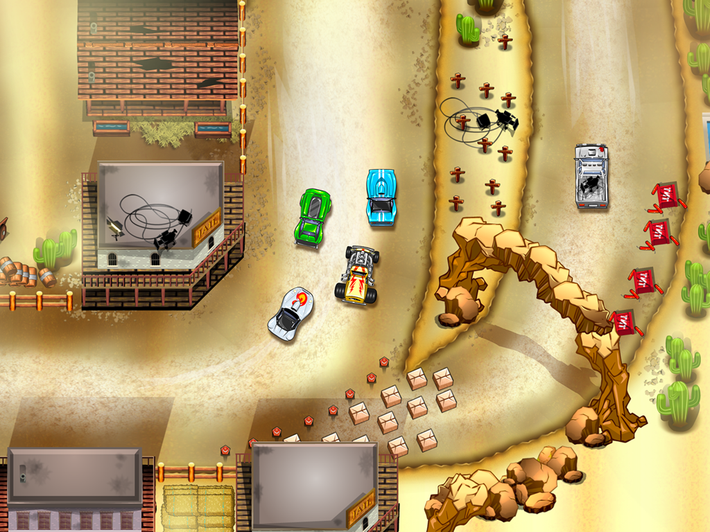 Скриншот из игры Stunt Wheels - 5