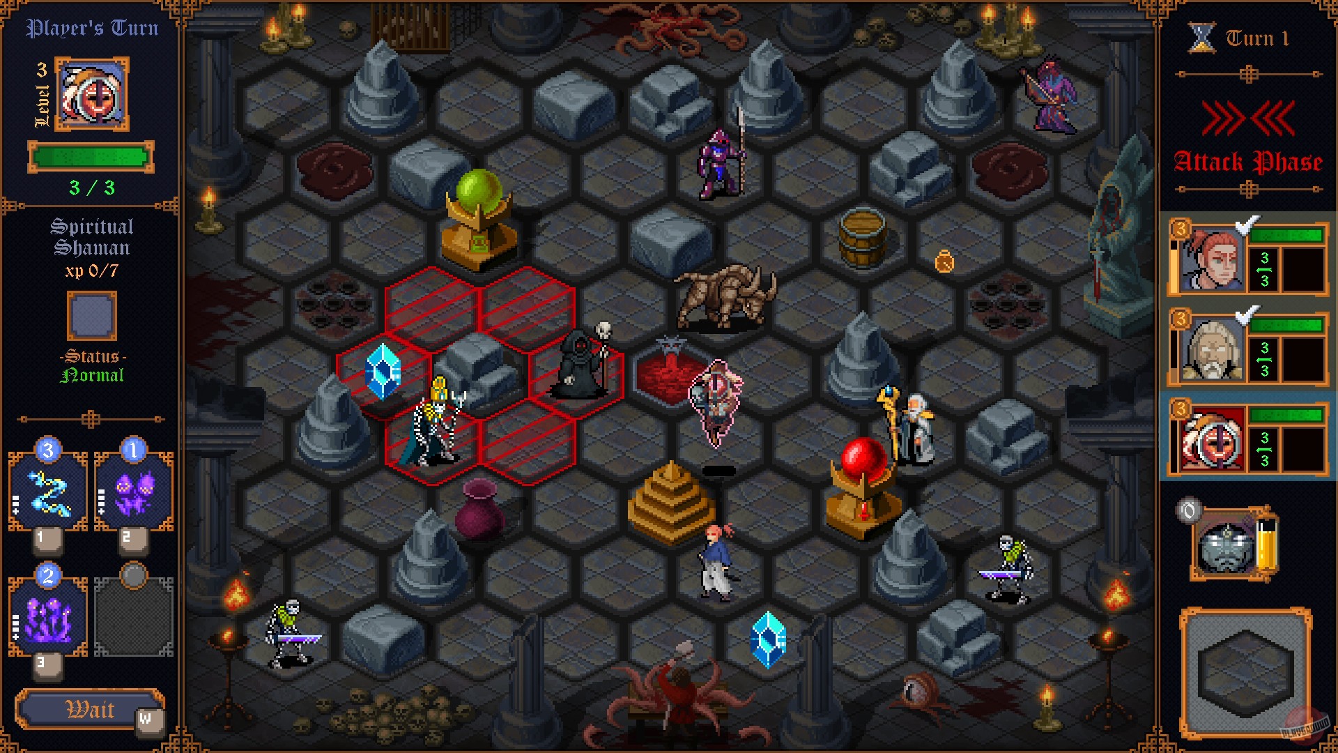 Скриншот из игры Immortal Tactics: War of the Eternals - 2