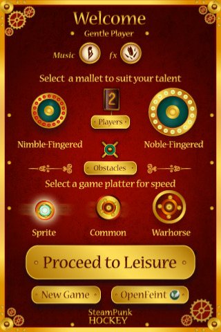 Скриншот из игры SteamPunk Hockey - 5