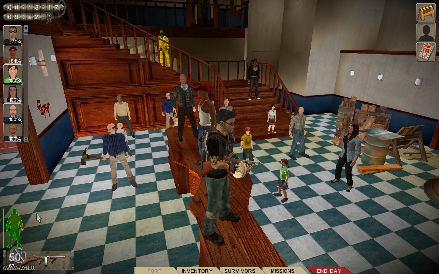 Скриншот из игры Fort Zombie - 74