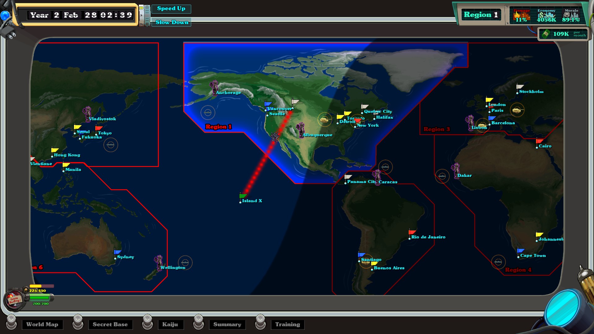 Скриншот из игры Kaiju-A-GoGo - 30