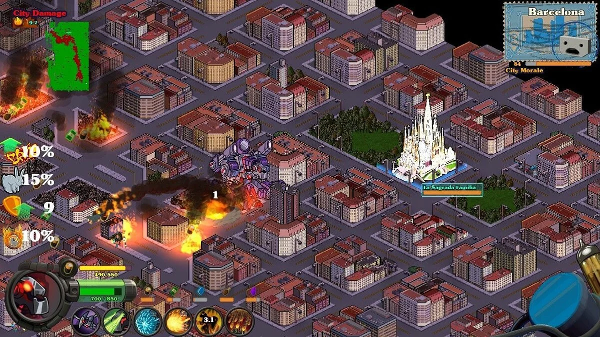 Скриншот из игры Kaiju-A-GoGo - 35