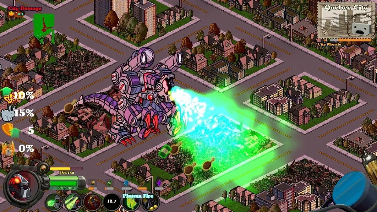 Скриншот из игры Kaiju-A-GoGo - 6