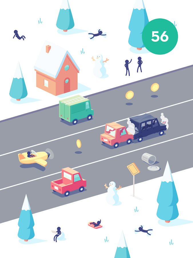 Скриншот из игры Stickman Rush - 3