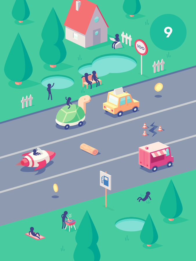 Скриншот из игры Stickman Rush - 1