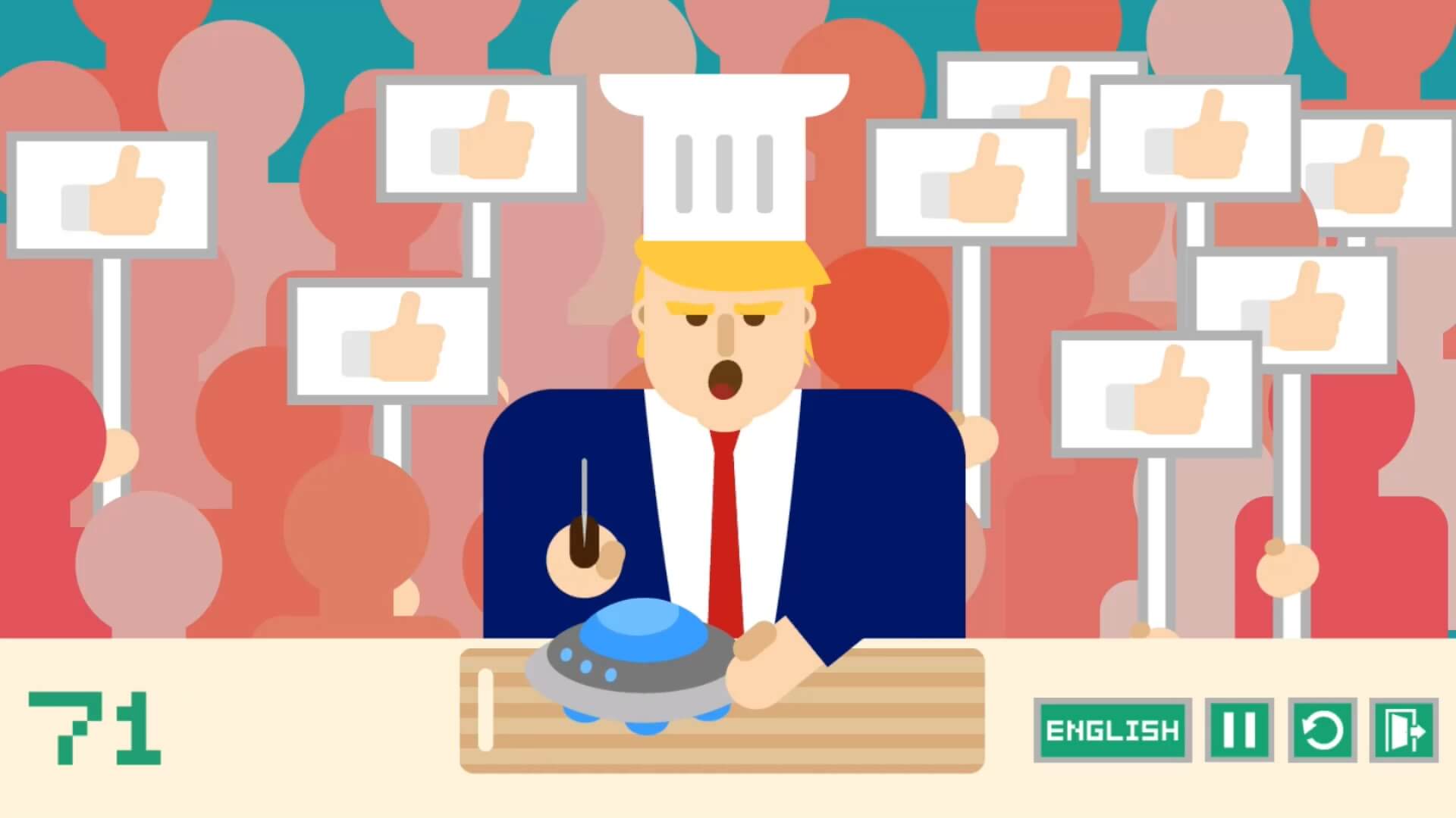 Скриншот из игры Don't cut your hand - 3