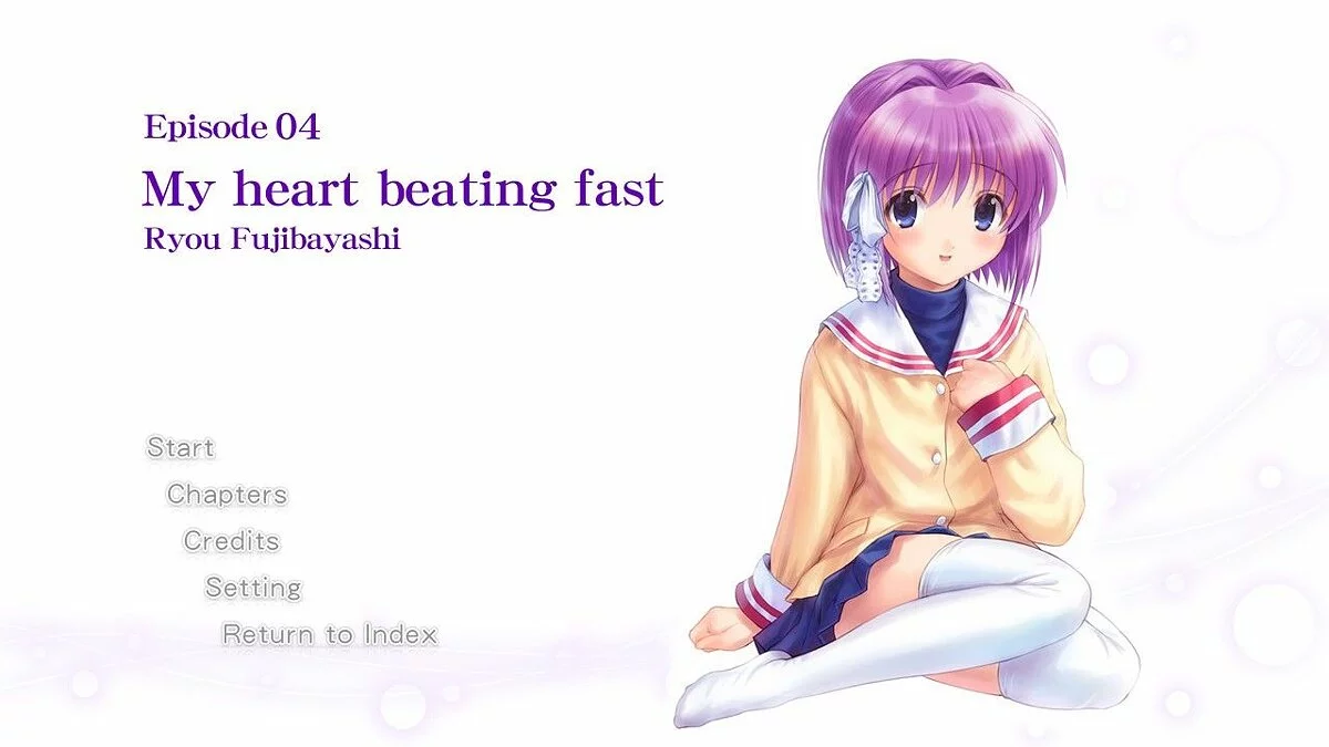 Скриншот из игры CLANNAD - 15