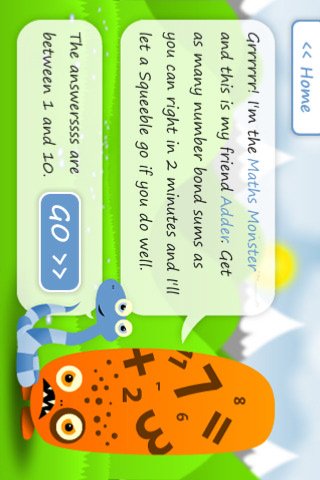 Скриншот из игры Squeebles Number Bonds - 2