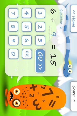 Скриншот из игры Squeebles Number Bonds - 3