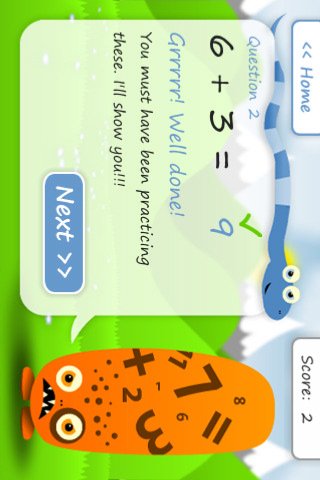 Скриншот из игры Squeebles Number Bonds - 5