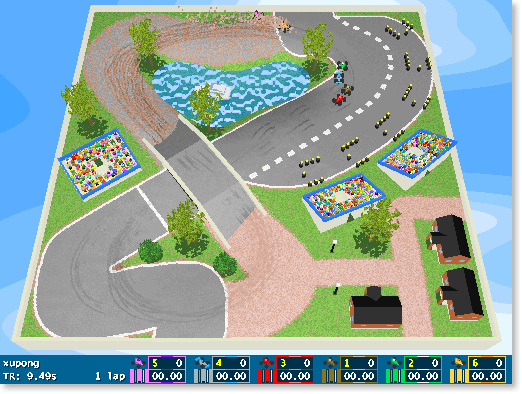 Скриншот из игры GeneRally - 1