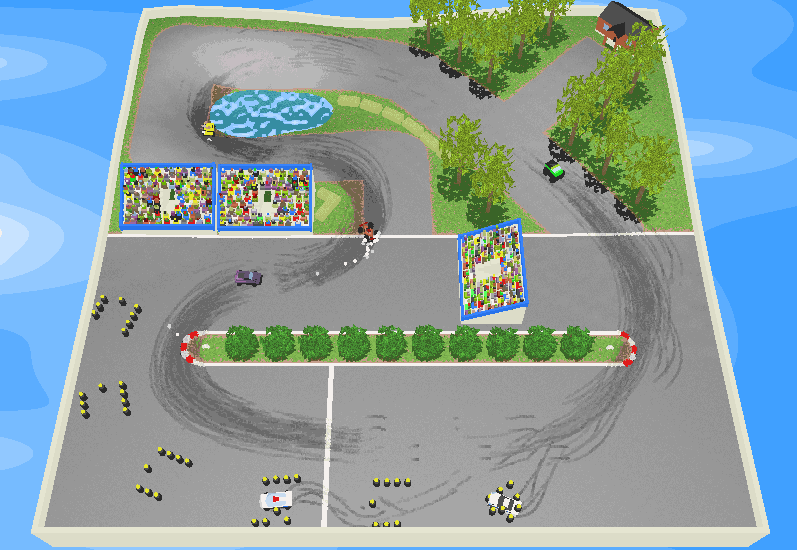 Скриншот из игры GeneRally - 3