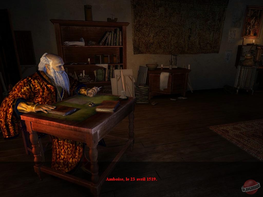 Скриншот из игры The Secrets of Da Vinci: The Forbidden Manuscript - 4