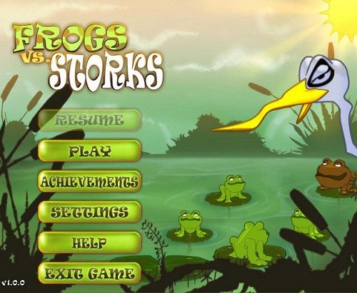 Скриншот из игры Frogs vs. Storks - 9