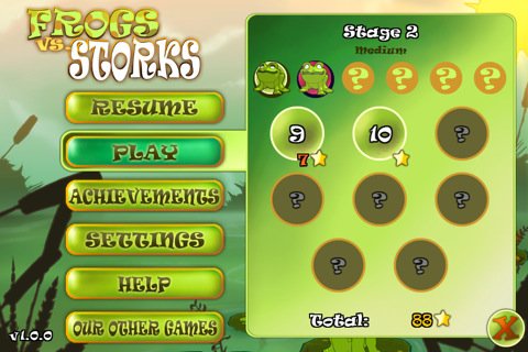 Скриншот из игры Frogs vs. Storks - 2