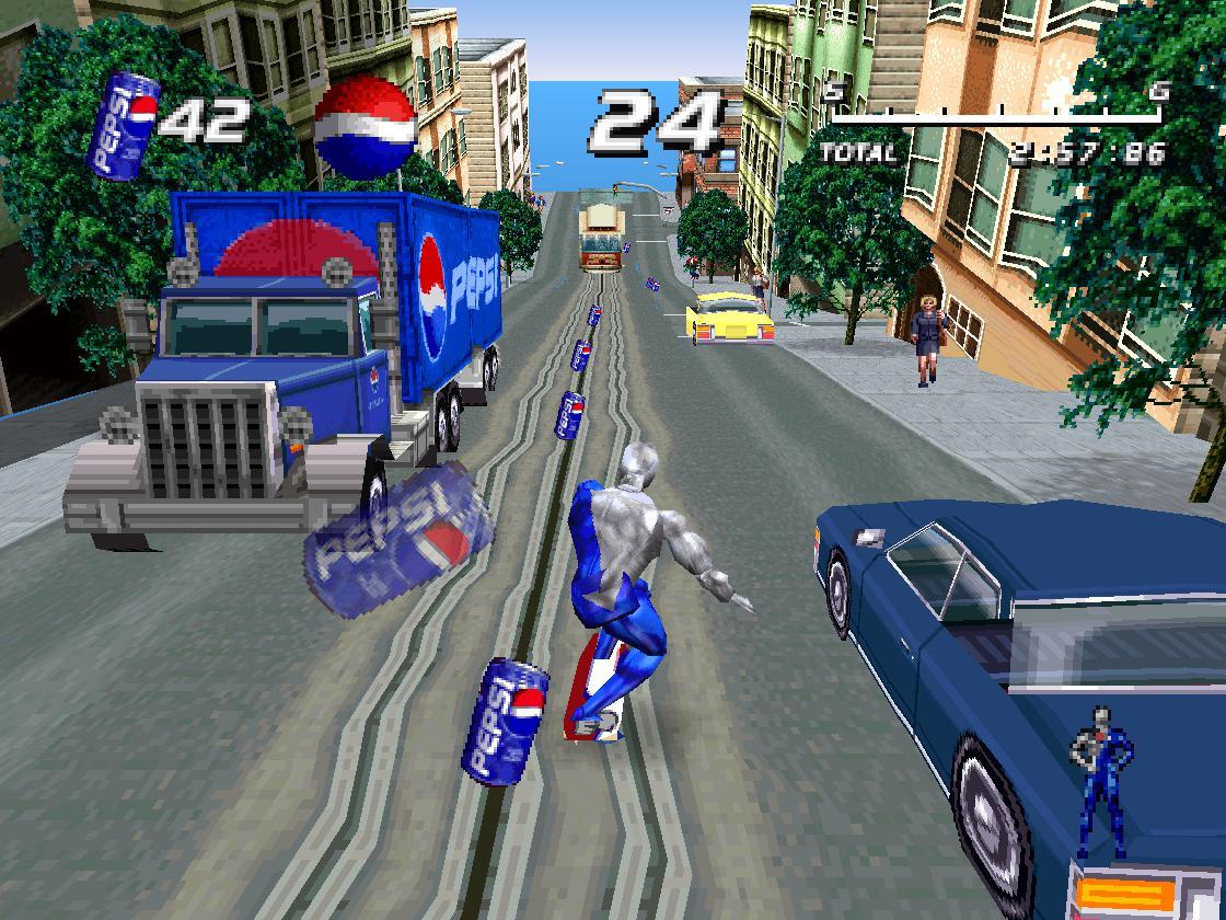 Скриншот из игры Pepsiman - 21