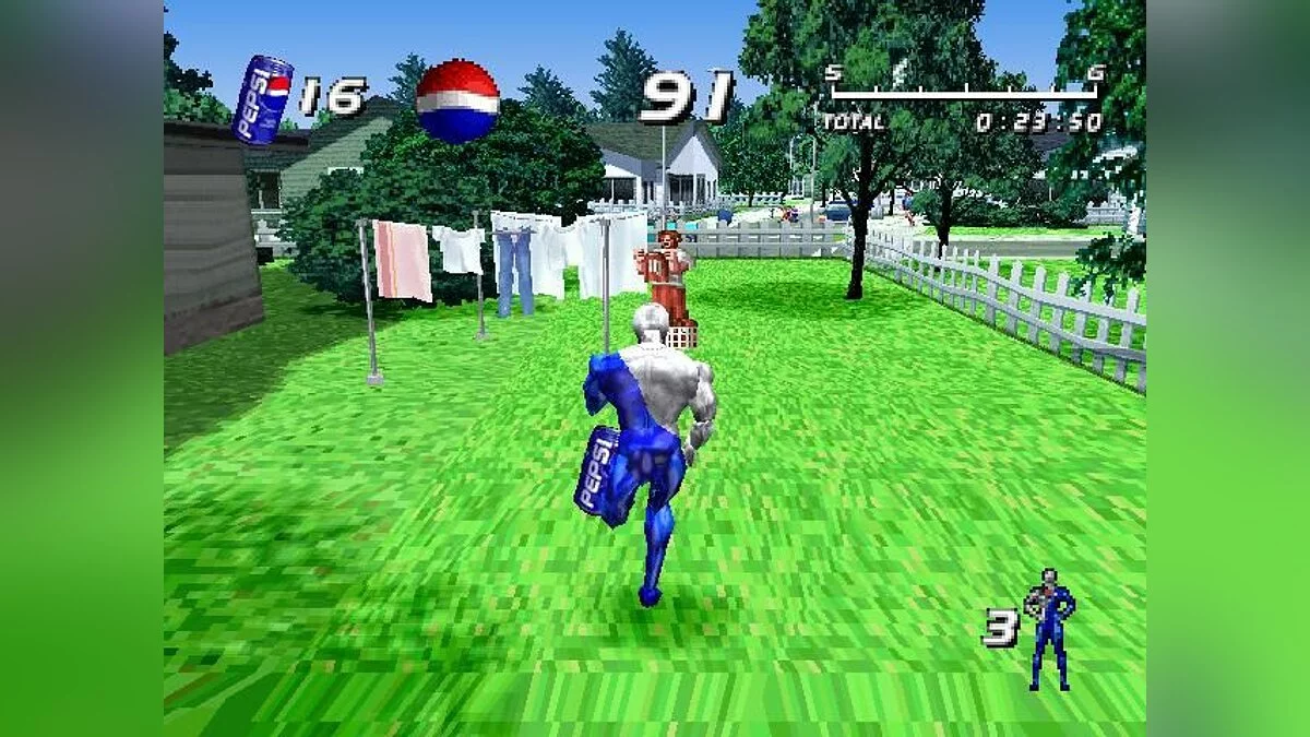 Скриншот из игры Pepsiman - 11