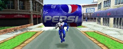 Скриншот из игры Pepsiman - 4