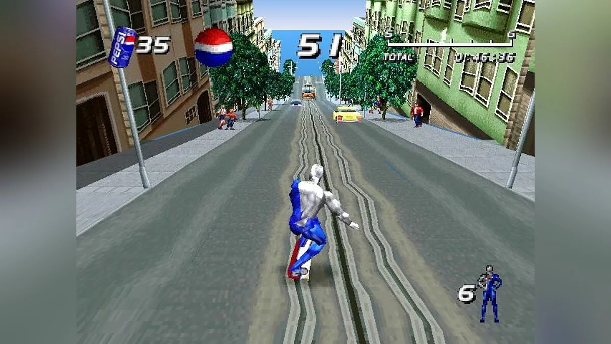 Скриншот из игры Pepsiman - 9
