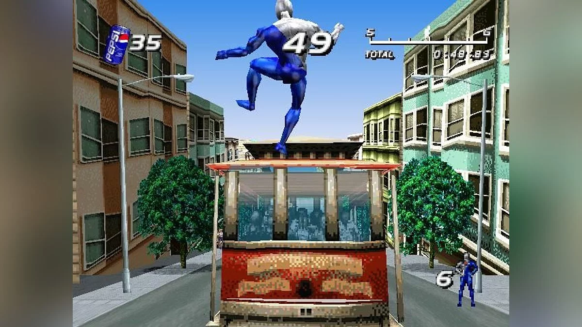 Скриншот из игры Pepsiman - 3