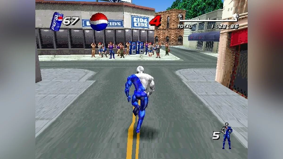 Скриншот из игры Pepsiman - 15