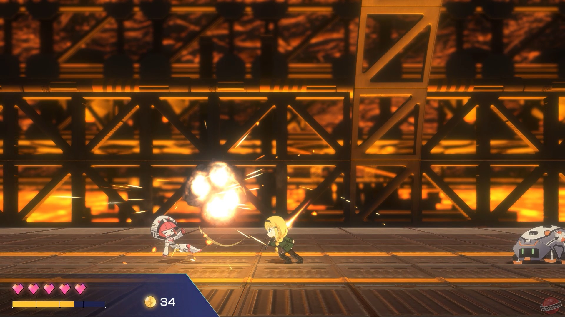 Скриншот из игры Attacker-chan! - 4