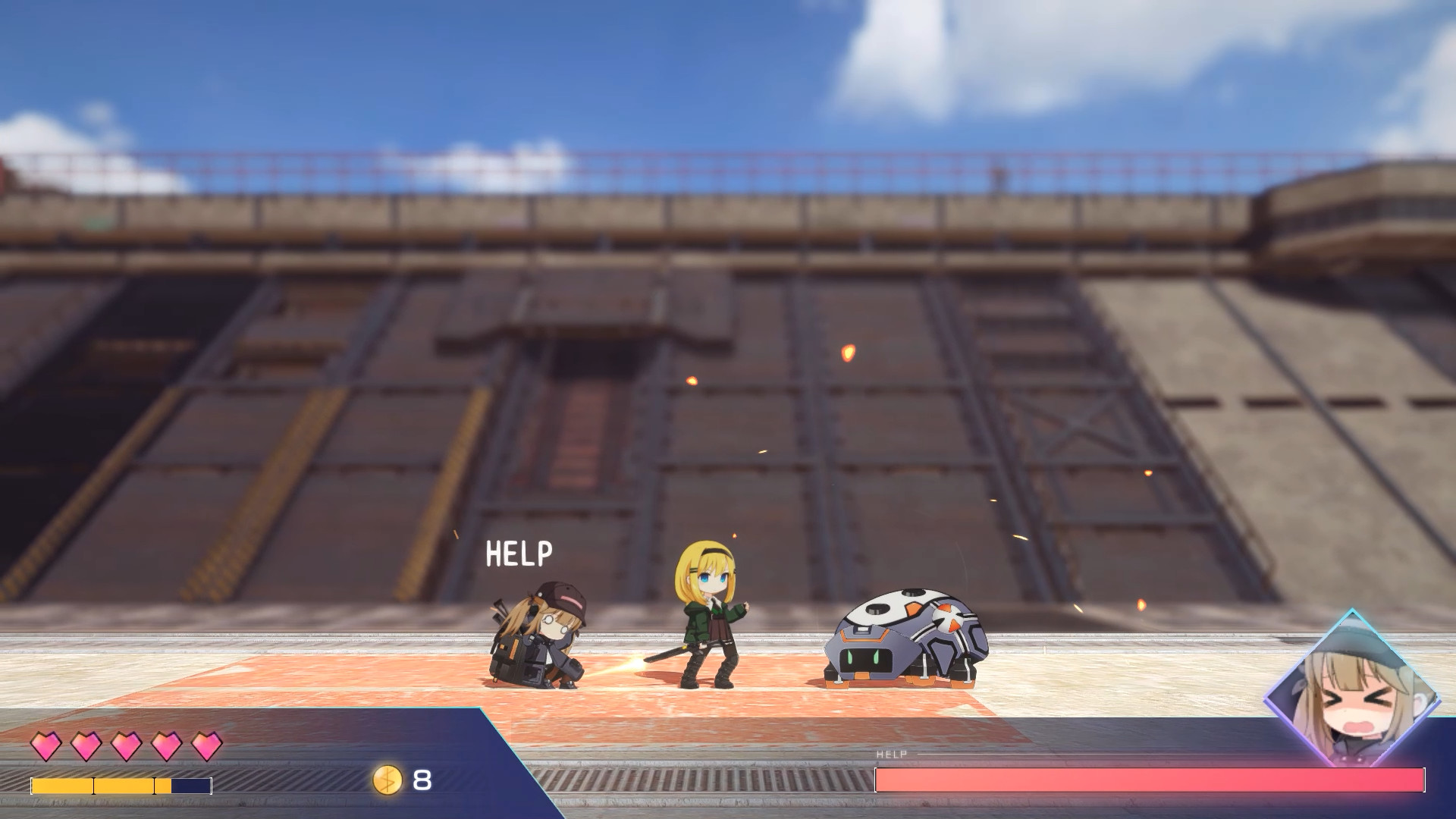 Скриншот из игры Attacker-chan! - 7