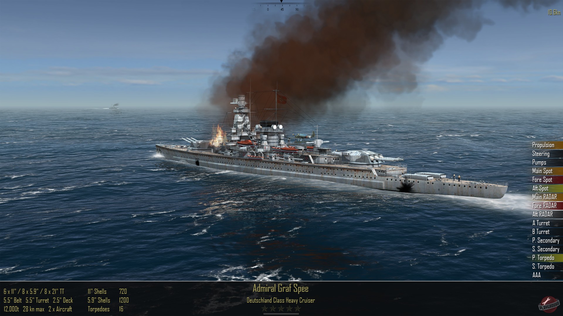 Скриншот из игры Atlantic Fleet - 18