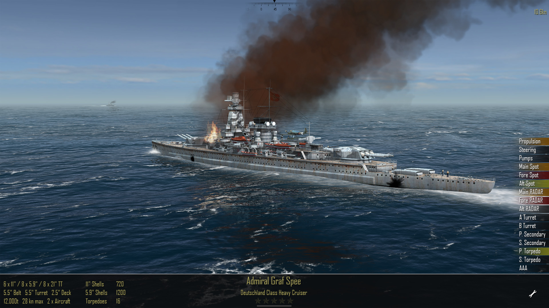 Скриншот из игры Atlantic Fleet - 4