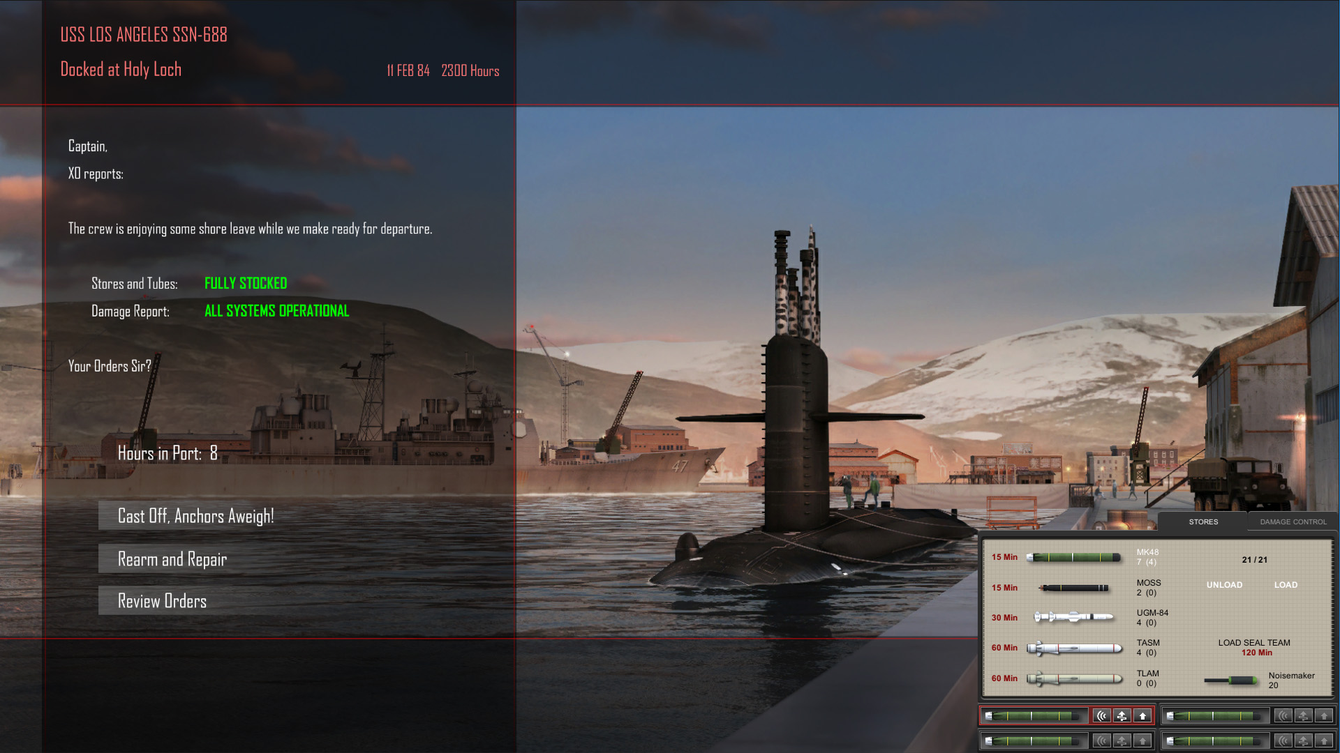 Скриншот из игры Cold Waters - 36