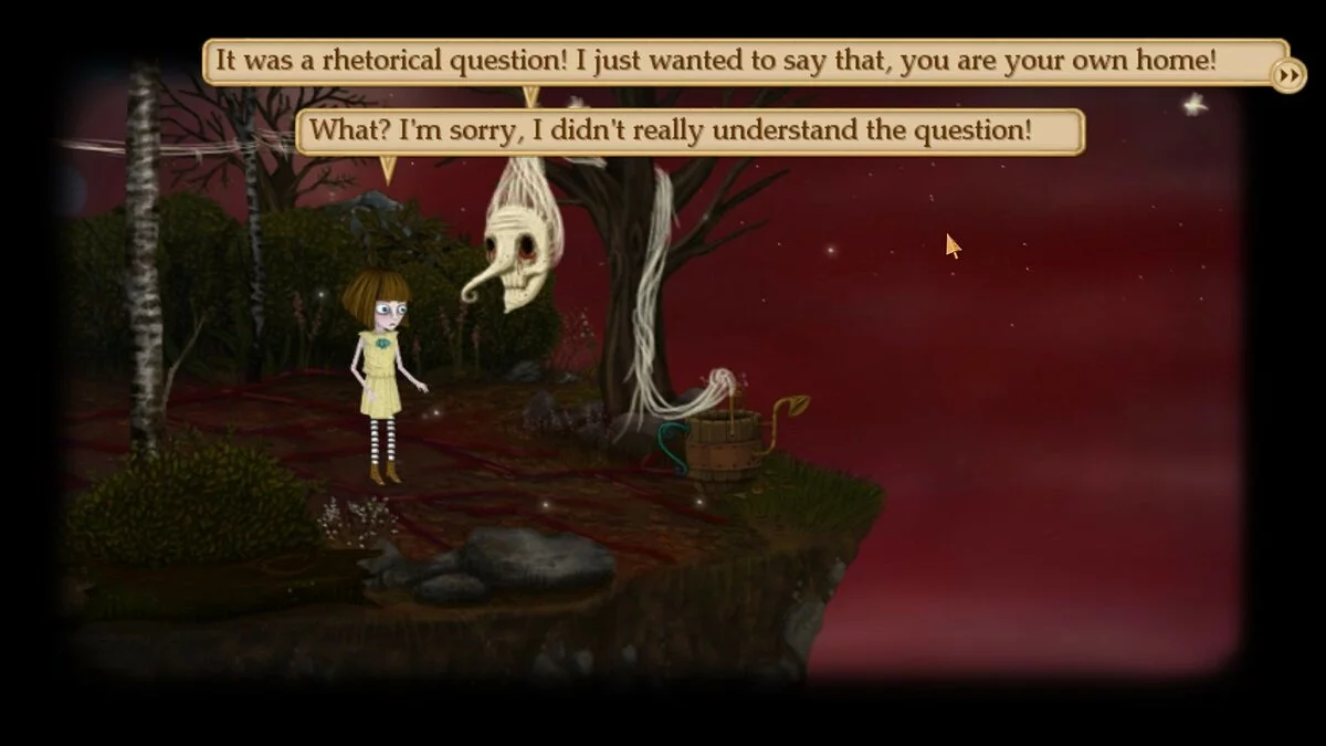 Скриншот из игры Fran Bow - 12