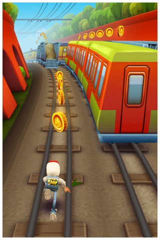 Скриншот из игры Subway Surfers - 1