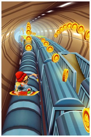 Скриншот из игры Subway Surfers - 4